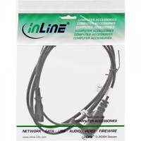 InLine Cavo alimentazione Classe II, Spina BS 1363 (Inghilterra) a Presa IEC-320-C7, 1,8m