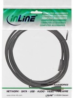 InLine Cavo Micro USB 2.0, Prolunga, Type Micro-B maschio / femmina, nero, pin dorati, 2m