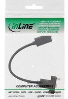 InLine Adattatore USB 3.1l, femmina C a femmin C da pannello, su cavi da 0,2m