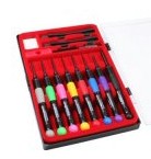 InLine Cacciaviti di precisione specifici per cellulari, assortimento 11pz