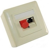 InLine Tappo di chiusura antipolvere protezione porte Lan RJ45, giallo, 10pz