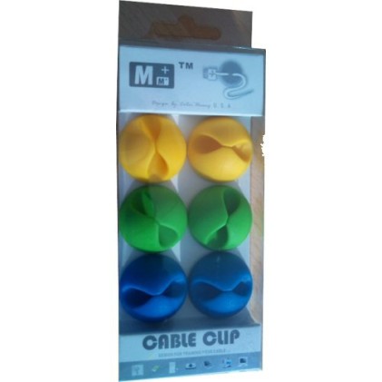 InLine Basette CLIPPER  per identificazione Cavi - bianco, verde, nero. 6pz