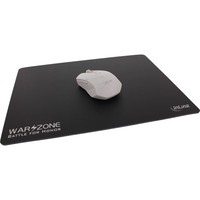 InLine Mousepad Gaming Rigido, tappetino con superficie 350x260x3mm, ideale per i giocatori Gaming, 100% gomma naturale, nero
