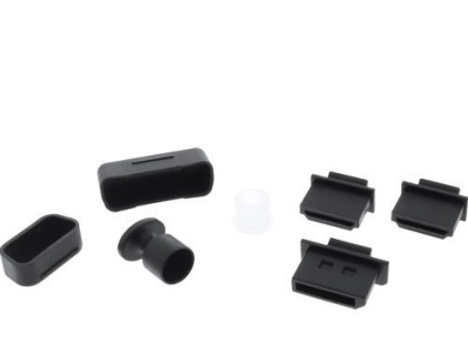 InLine Tappo di chiusura antipolvere protezione connettori e porte Video - Set 7pz