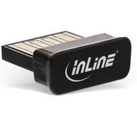 InLine Convertitore USB - Bluetooth Dongle, Standard 4.0+EDR, Classe 2