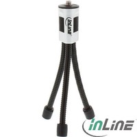 InLine Mini Cavalletto in metallo e ABS altezza massima 12cm piedi flessibili