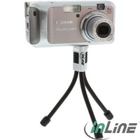 InLine Mini Cavalletto in metallo e ABS altezza massima 12cm piedi flessibili