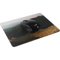 InLine Mouse Pad Recycled, tappetino ideale per mouse laser e ottici, ecologico prodotto con materiale riciclato, 240x190x3mm, 