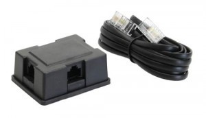 InLine Box Accoppiatore ISDN a 3 canali RJ45 femmina con resistenza pull-up. Include cavo ISDN 2x RJ45 8P/4C maschio 3m
