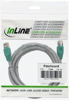 InLine Cavo Patch LAN Crossover, SF/UTP, Cat.5e, guaina PVC, CU (100% rame), grigio, 20m