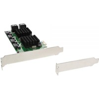 InLine Controller SATA, 8x SATA 6Gb/s, Scheda PCIe 2.0 (PCI-Express). Staffa Low-Profile inc.