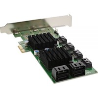 InLine Controller SATA, 8x SATA 6Gb/s, Scheda PCIe 2.0 (PCI-Express). Staffa Low-Profile inc.
