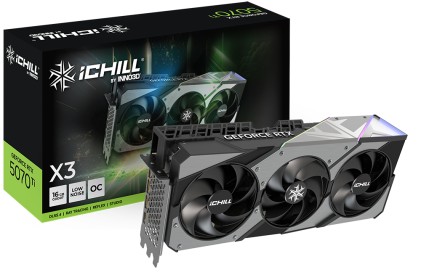 INNO3D iChill GeForce RTX 5070 Ti X3 NVIDIA 16 GB GDDR7