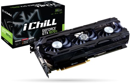 SVGA Inno3D iChill GeForce GTX 1070 Ti X3 8GB