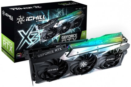 Inno3D iChill GEFORCE RTX 3070 X3 LHR NVIDIA 8 GB GDDR6