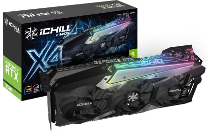 Inno3D iChill GEFORCE RTX 3080 12GB X4 LHR NVIDIA GDDR6X
