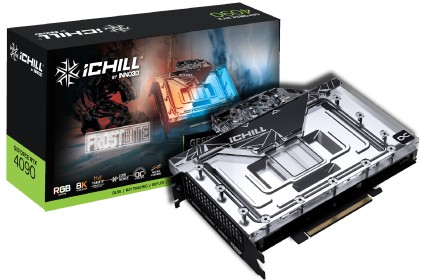 Inno3D GeForce RTX 4090 ICHILL FROSTBITE NVIDIA 24 GB GDDR6X