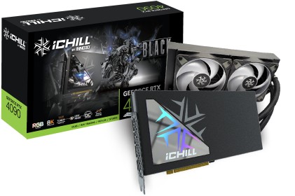 Inno3D GeForce RTX 4090 ICHILL BLACK NVIDIA 24 GB GDDR6X