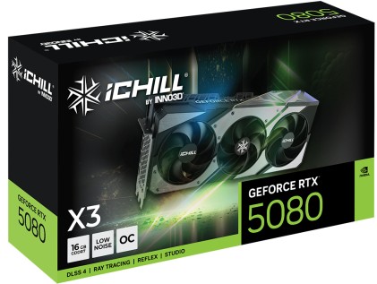 VGA Inno3D GeForce® RTX 5080 16GB ICHILL X3