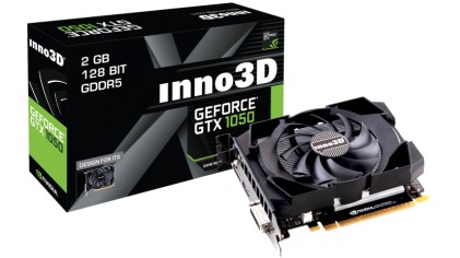 Inno3D N1050-1SDV-E5CM scheda video NVIDIA GeForce GTX 1050 2 GB GDDR5