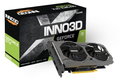 VGA Inno3D GeForce® GTX 1650 4GB GDDR6 Twin X2 OC