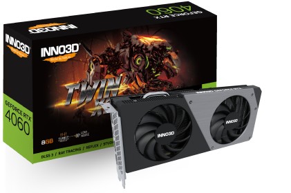 Inno3D GEFORCE RTX 4060 TWIN X2 NVIDIA 8 GB GDDR6 - CONFEZIONE APERTA