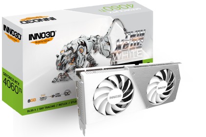 Inno3D N406T2-08D6X-171153W scheda video NVIDIA GeForce RTX 4060 Ti 8 GB GDDR6