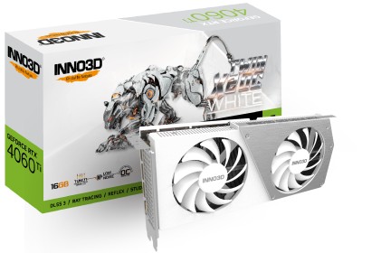 Inno3D N406T2-16D6X-178055W scheda video NVIDIA GeForce RTX 4060 Ti 16 GB GDDR6
