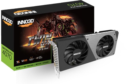 VGA Inno3D GeForce&reg; RTX 4070 12GB X2