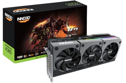 Inno3D Vga Geforce Rtx 4080, Rtx 4080 X3, 16Gb Gddr6X, 3Xdp/Hdmi