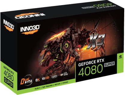 Inno3D GEFORCE RTX 4080 SUPER X3 NVIDIA 16 GB GDDR6X