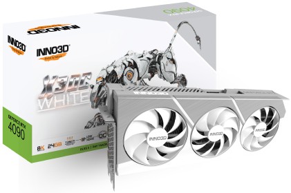 VGA Inno3D GeForce&reg; RTX 4090 24GB X3 OC WHITE