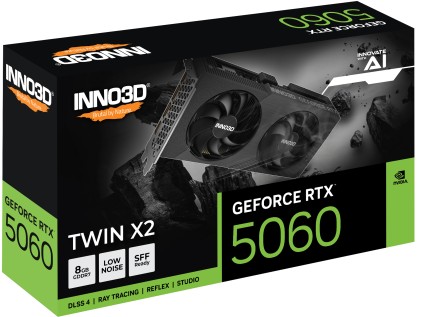 VGA Inno3D GeForce® RTX 5060 8GB Twin X2