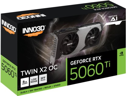VGA Inno3D GeForce® RTX 5060 TI 8GB Twin X2 OC