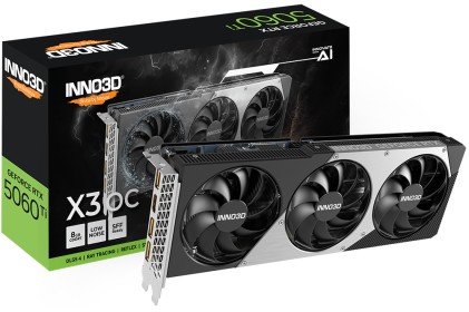VGA Inno3D GeForce® RTX 5060 TI 8GB X3 OC
