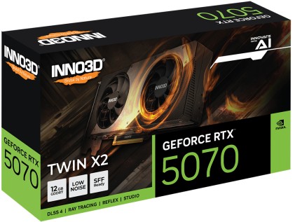 VGA Inno3D GeForce® RTX 5070 12GB Twin X2