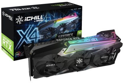 Inno3D Vga Geforce Rtx 3080 Ti, Rtx 3080 Ti Ichill X4, 12Gb Gddr6X, 3Xdp/Hdmi