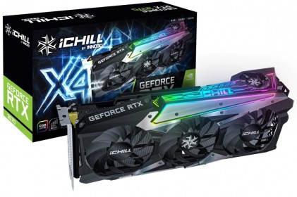 Vga Inno3D Rtx 3070 Ichill X4 Lhr 8Gb Ddr6 256Bit Hdmi Dp