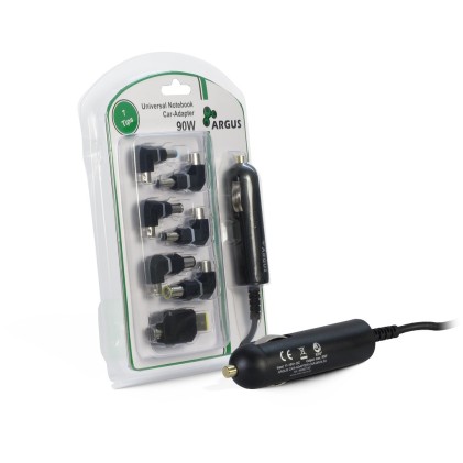 Alimentatore Notebook da Auto Inter-Tech 90W Argus