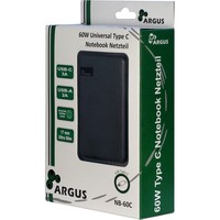 Alimentatore Notebook Inter-Tech Argus NB-60 C Universal 60 W