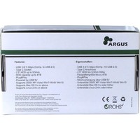 Box Hard Disk 2,5 Inter-Tech Argus GD-25609 Allu red
