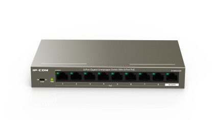 Ip-Com Switch Unmanaged Poe 9 Port, 8 Poe