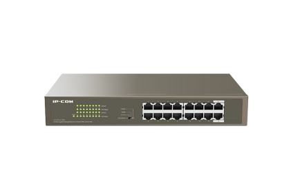 Ip-Com Switch 16-Port Gigabit Desktop/Rackmount With 16-Port Poe
