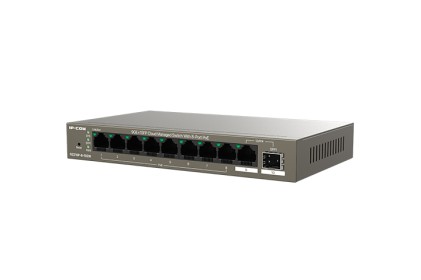 Ip-Com Switch Poe Managed L2, 10 Port, 8 Poe