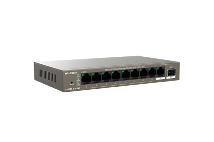 Ip-Com Switch Poe Managed L2, 10 Port, 8 Poe
