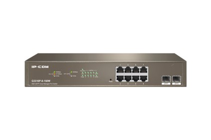 Ip-Com Switch Poe Cloud Managed 8Ge+2Sfp