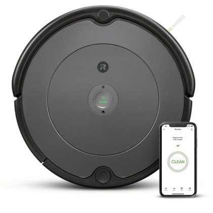Robot Aspirapolvere Irobot 811001 Roomba Serie 600 697 Medium Gray