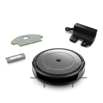 Robot Aspirapolvere Irobot 817001 Roomba Combo Grigio E Nero