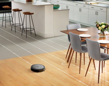 Robot Aspirapolvere Irobot 817001 Roomba Combo Grigio E Nero