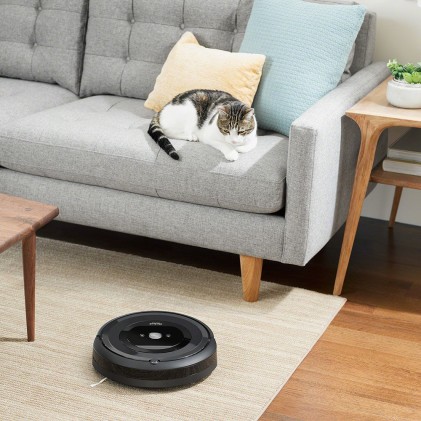 Robot Aspirapolvere Irobot E515840 Roomba Serie E 5 Wifi Charcoal